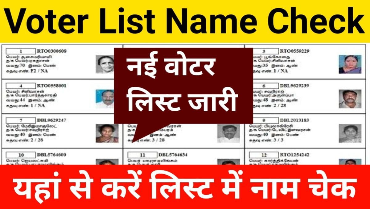 Voter List Name Check