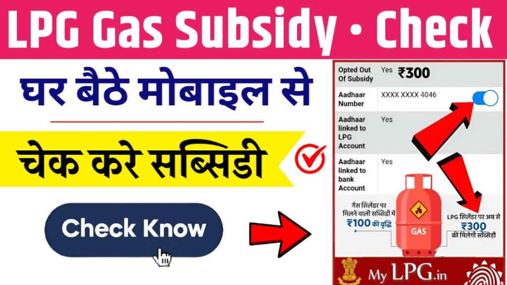 LPG Gas Subsidy