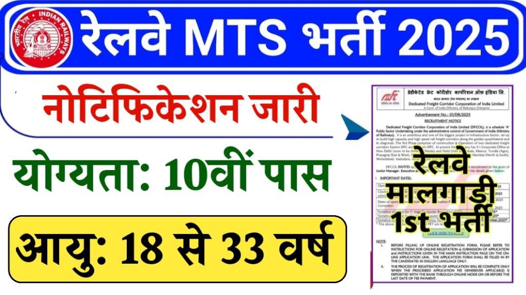 Railway MTS Vacancy