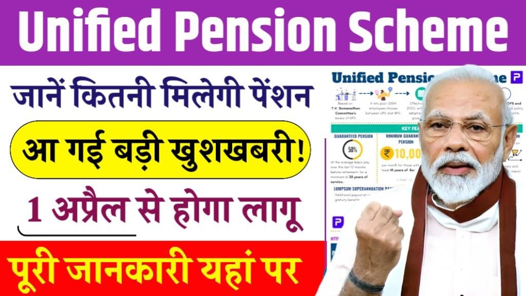 Unified Pension Scheme 2025